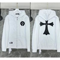 Chrome Hearts Zipper Big Cross Back