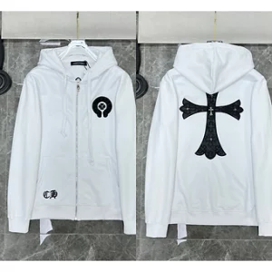 Chrome Hearts Zipper Big Cross Back