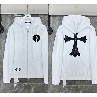 Chrome Hearts Zipper Big Cross Back