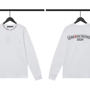 Chrome Hearts Longsleeve White Rolling Stones