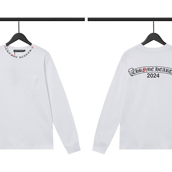 Chrome Hearts Longsleeve White Rolling Stones