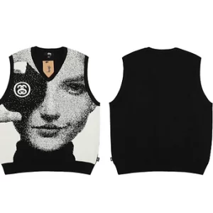 Stussy Knit Vest Face