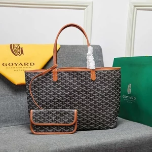 Goyard Women Bag Brown Black