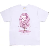 Bape Tshirt Tree Pink
