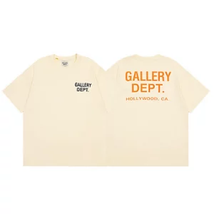 Gallery Dept. T-Shirt Beige Orange Black