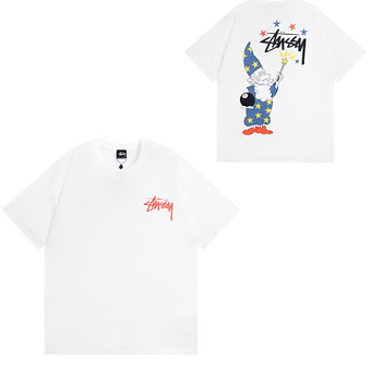 Stussy Tee Magic Black and White