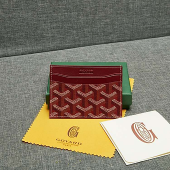 Goyard Card Wallet Many Colours