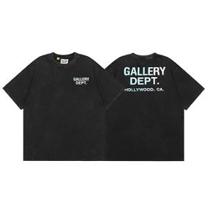 Gallery Dept. T-Shirt Black Blue White