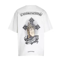 Chrome Hearts Tee White and Black Pray