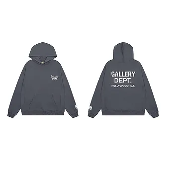3b731d_eb07bf8cbcc34eb5ba032cfaf17c9123~mv2 Gallery Dept. Hoodie Hollywood Dark Grey White