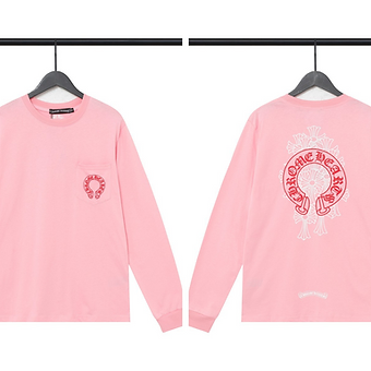 Chrome Hearts Longsleeve Pink Red