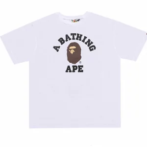 Bape Tshirt Small Logo Brown