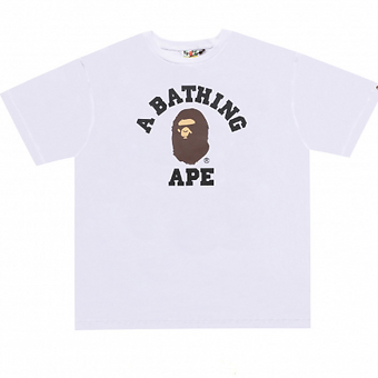 Bape Tshirt Small Logo Brown