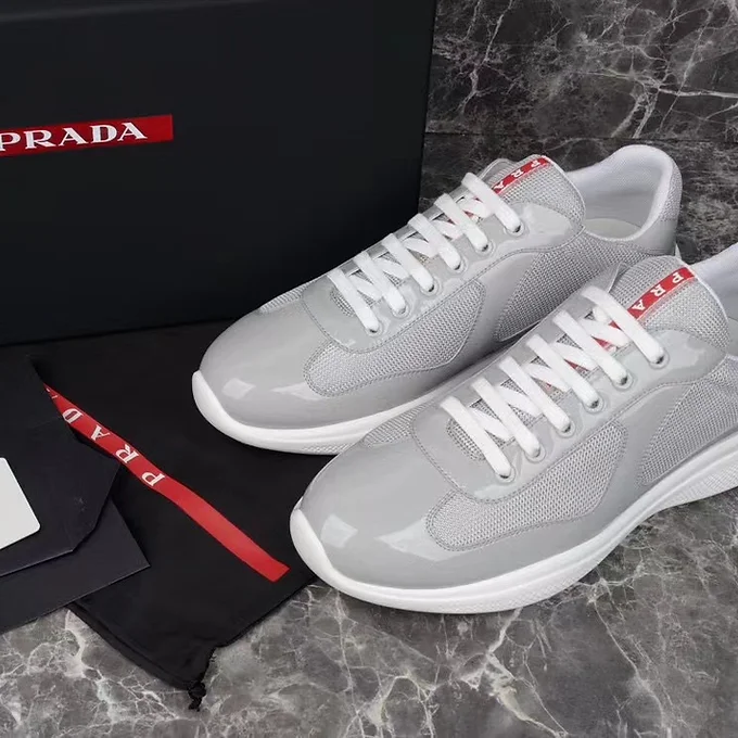 Prada Cups All Grey Glossy