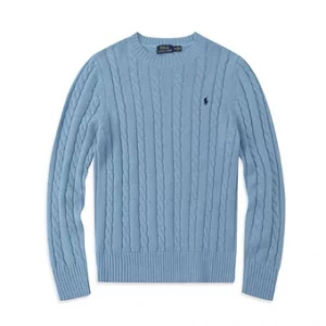 RL Thin Classic Sweater Baby Blue