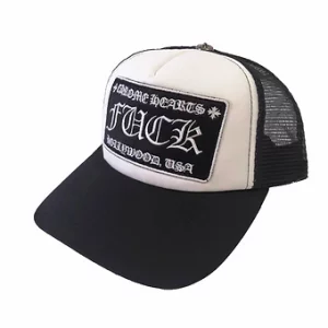 Chrome Hearts Cap Black White
