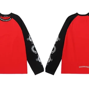 Chrome Hearts Longsleeve Black Sleeve Red
