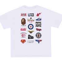 Bape Tshirt Logos Back