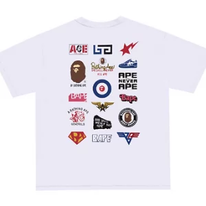 Bape Tshirt Logos Back