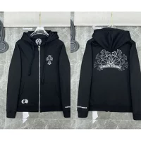 Chrome Hearts Zipper White and Black Crosses different