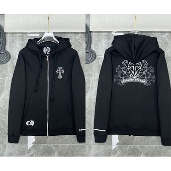 Chrome Hearts Zipper White and Black Crosses different