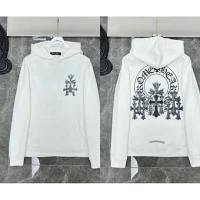Chrome Hearts Hoodies Logo Around Crosses