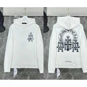 Chrome Hearts Hoodies Logo Around Crosses