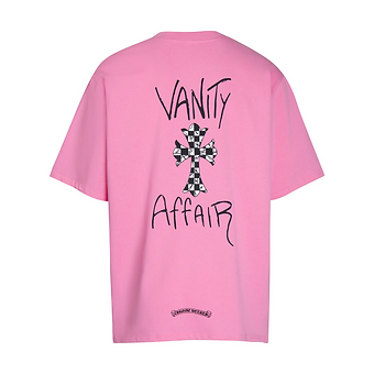 Chrome Hearts Tee Pink Vanity