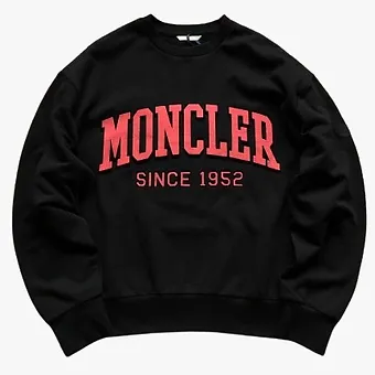 Moncler Crewneck black red