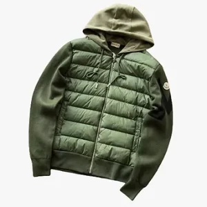 Moncler Zip Weste green
