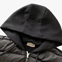 Moncler Zip Weste black
