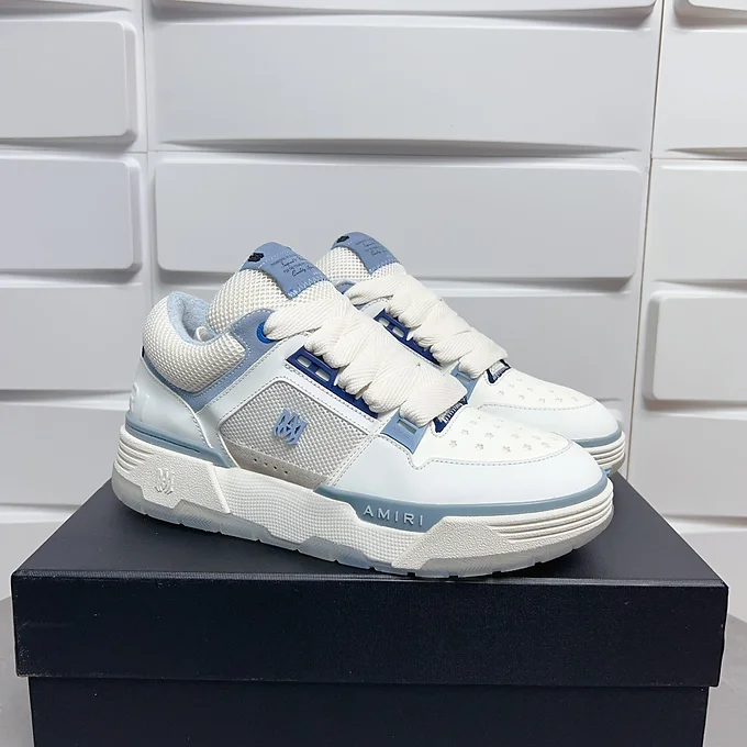 Amiri MA-1 blur white blue