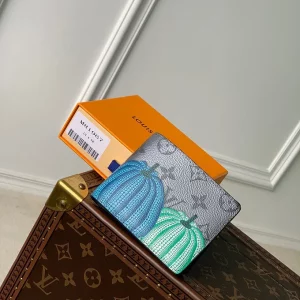 LV Wallet unisex full pumpkin