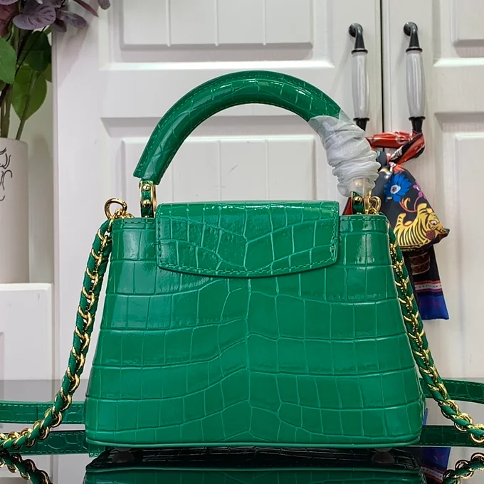 LV Handbag Green