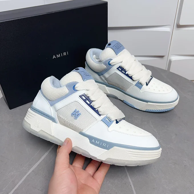 Amiri MA-1 blur white blue