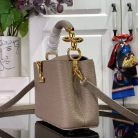 LV Go-14 Twist MM M25046 Beige Brown