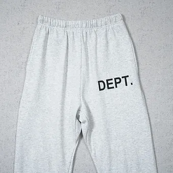 Gallery Dept jogger pants blue / gray / black
