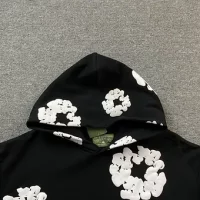 Denim Tears Hoodie Black casual