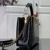 LV Handbag Black Leather