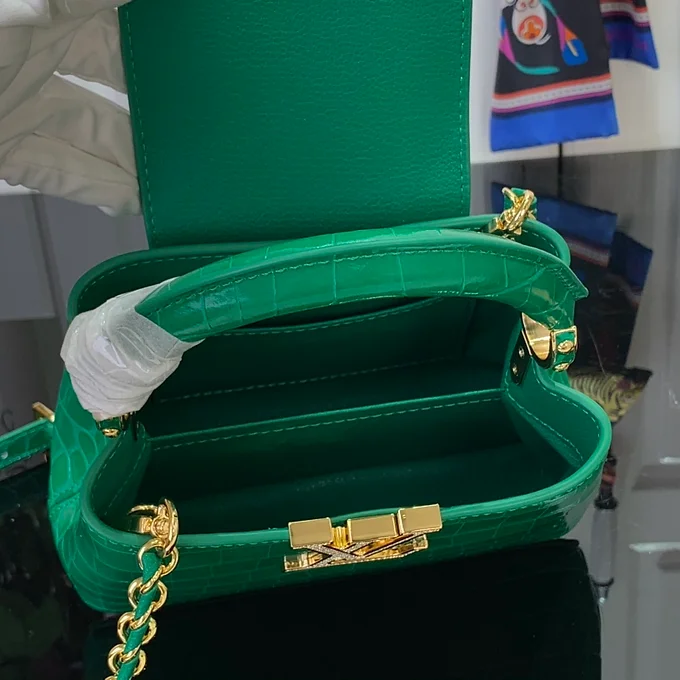 LV Handbag Green