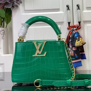 LV Handbag Green