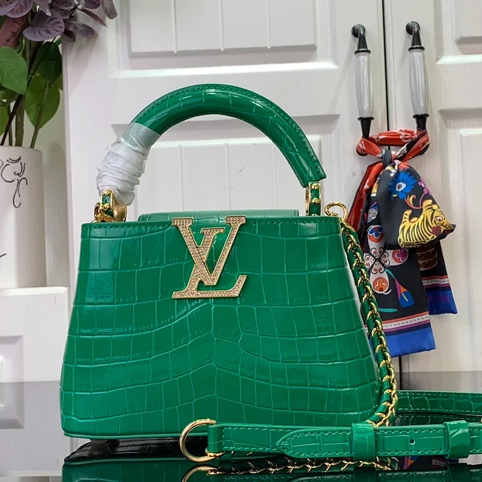 LV Handbag Green