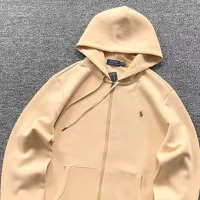 RL classic label zip hoodies