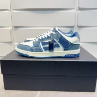 Amiri Low Blue Jeans Shoes