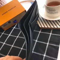 LV classic wallet black