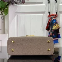 LV Go-14 Twist MM M25046 Beige Brown