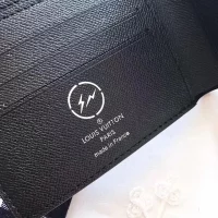 LV classic wallet black