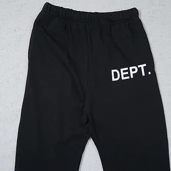 Gallery Dept jogger pants blue / gray / black