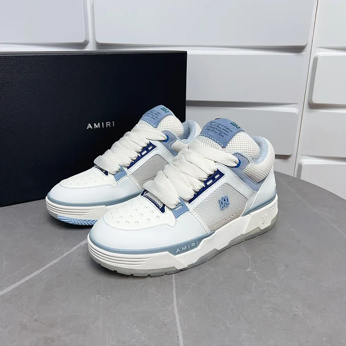 Amiri MA-1 blur white blue