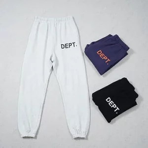 Gallery Dept jogger pants blue / gray / black